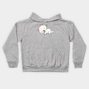 Sleeping Cat Version 1 Kids Hoodie